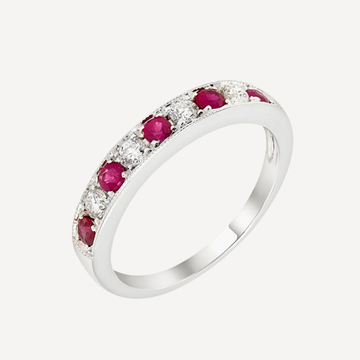 Small diamond ring