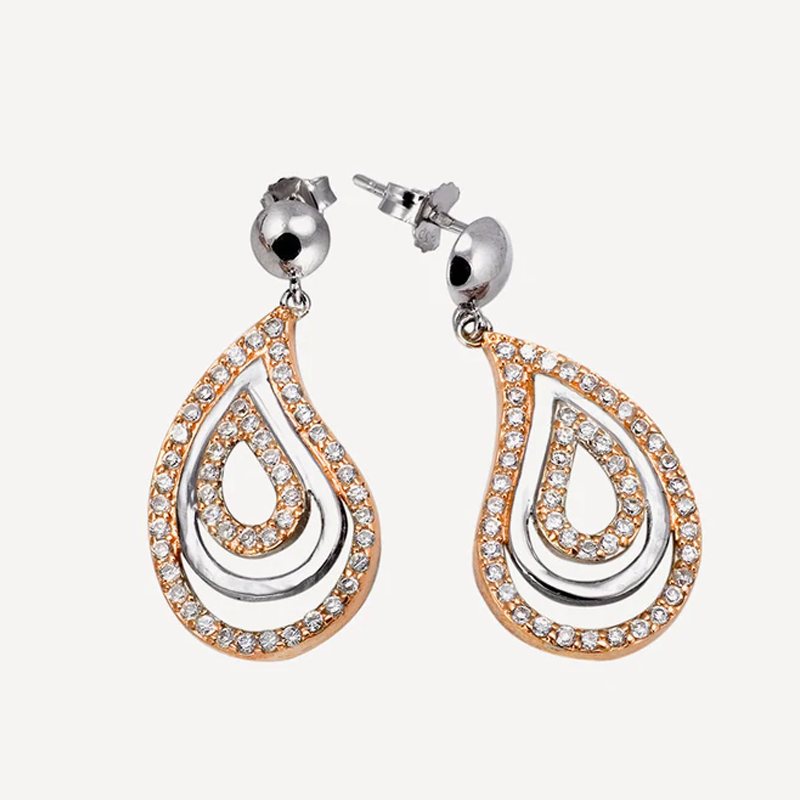 Diamond earrings